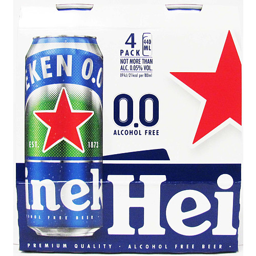 Heineken 0.0% Cans 4pk