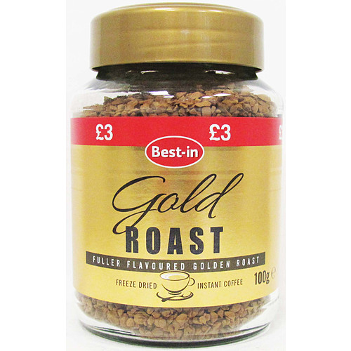 B/In Gold Roast Freeze Dried Coffee PM £3.00