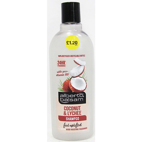 Alberto Balsam Coconut & Lychee Shampoo 300ml