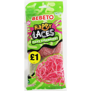 Bebeto Strawberry Fizzy Laces PM £1