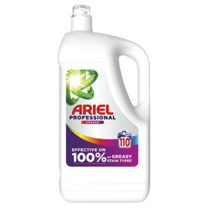 Ariel Professional Washing Liquid Laundry Detergent Colour 110 Washes, 4.95kg