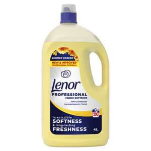 Lenor Professional Fabric Softener, Summer Breeze 4L