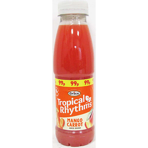 Trpical Rhythms Mango Carrot 330ml PM 99p