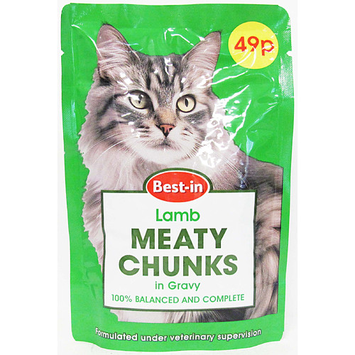 Bestin Cat Pouch Lamb PM 49p