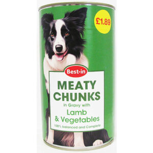 Best In Gdog Food Lamb And Veg PM £1.89