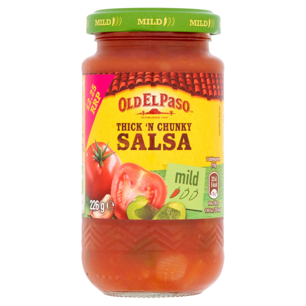 Old El Paso Thick 'N Chunky Salsa 226g