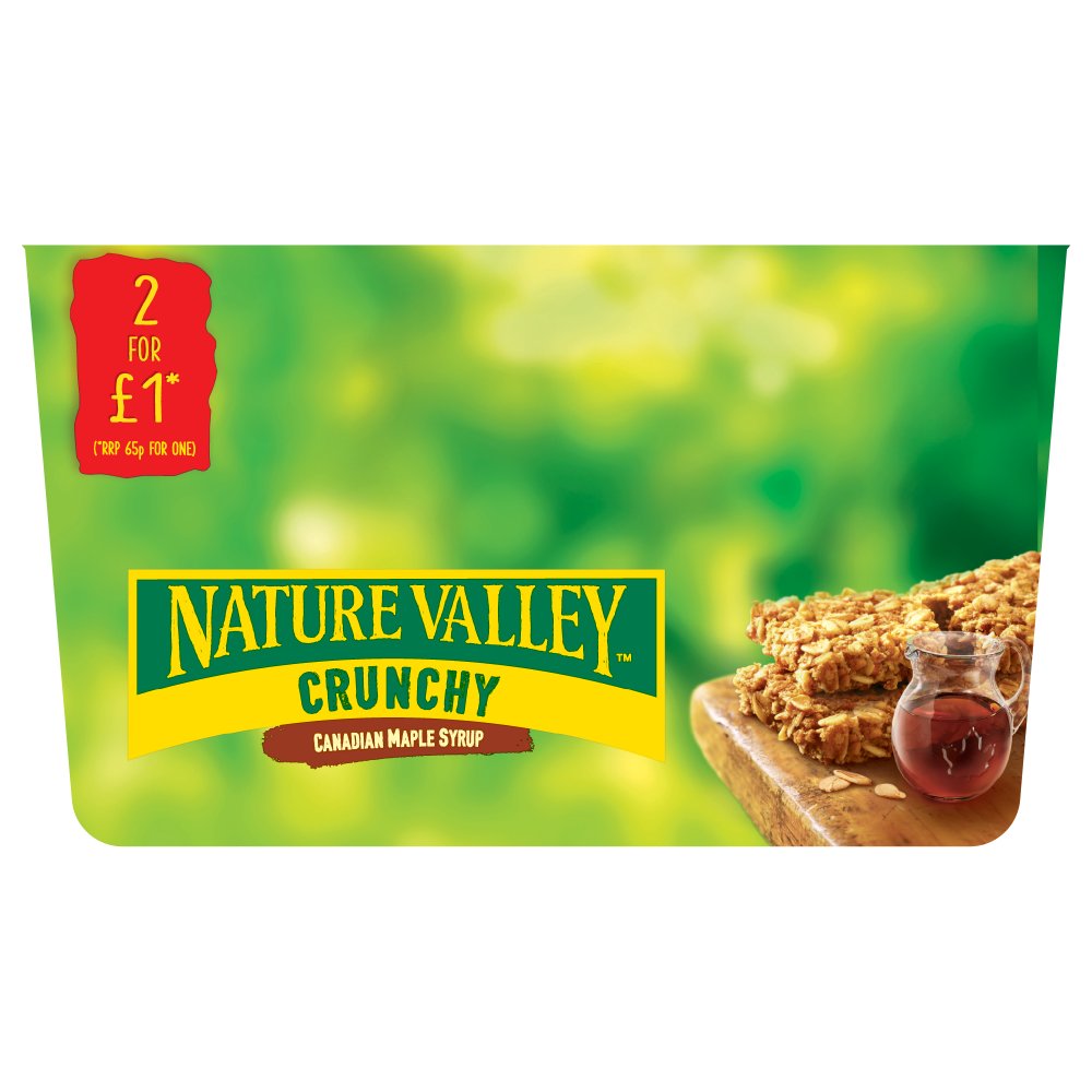 Nature Valley Crunchy Canadian Maple Syrup 18 x 42g (756g)