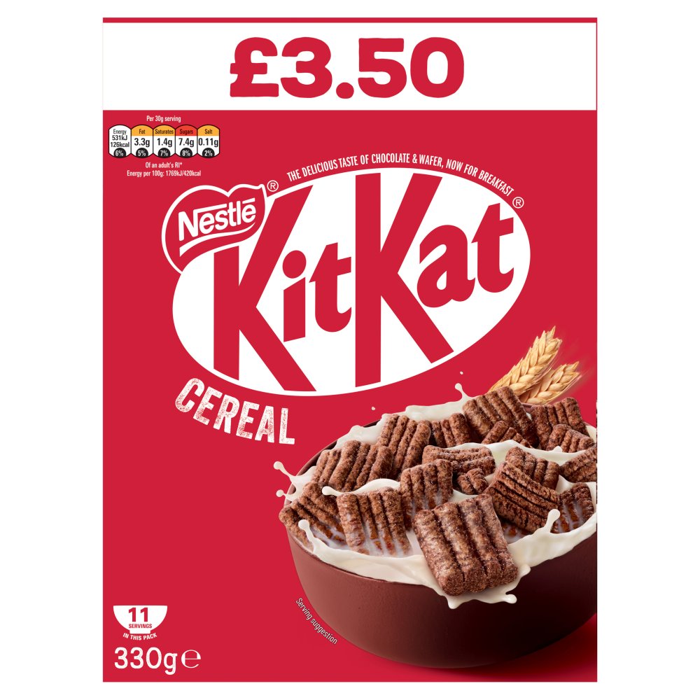 Nestle KitKat Milk Chocolate Cereal 330g