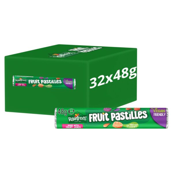 Rowntree's Fruit Pastilles Sweets Tube 48g