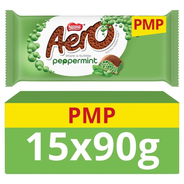 Aero Peppermint Chocolate Sharing Bar 90g PMP £1.35