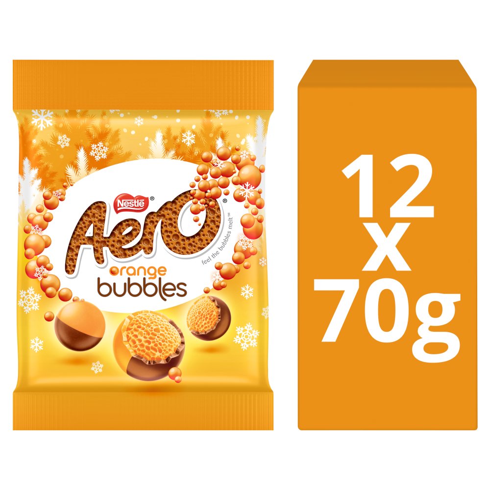 Aero Bubbles Orange Chocolate Share Bag 70g