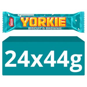 Yorkie Biscuit & Brownie Milk Chocolate Bar 44g