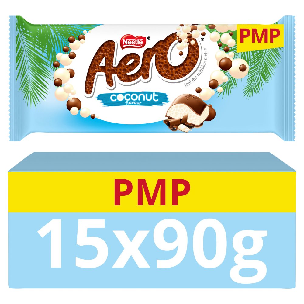 Aero Coconut Chocolate Sharing Bar 90g PMP £1.50