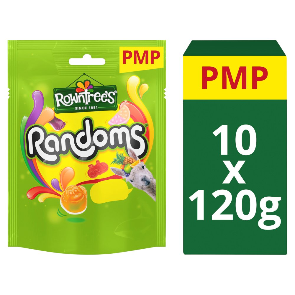 Rowntree's Randoms Sweets Sharing Bag 120g PMP £1.25