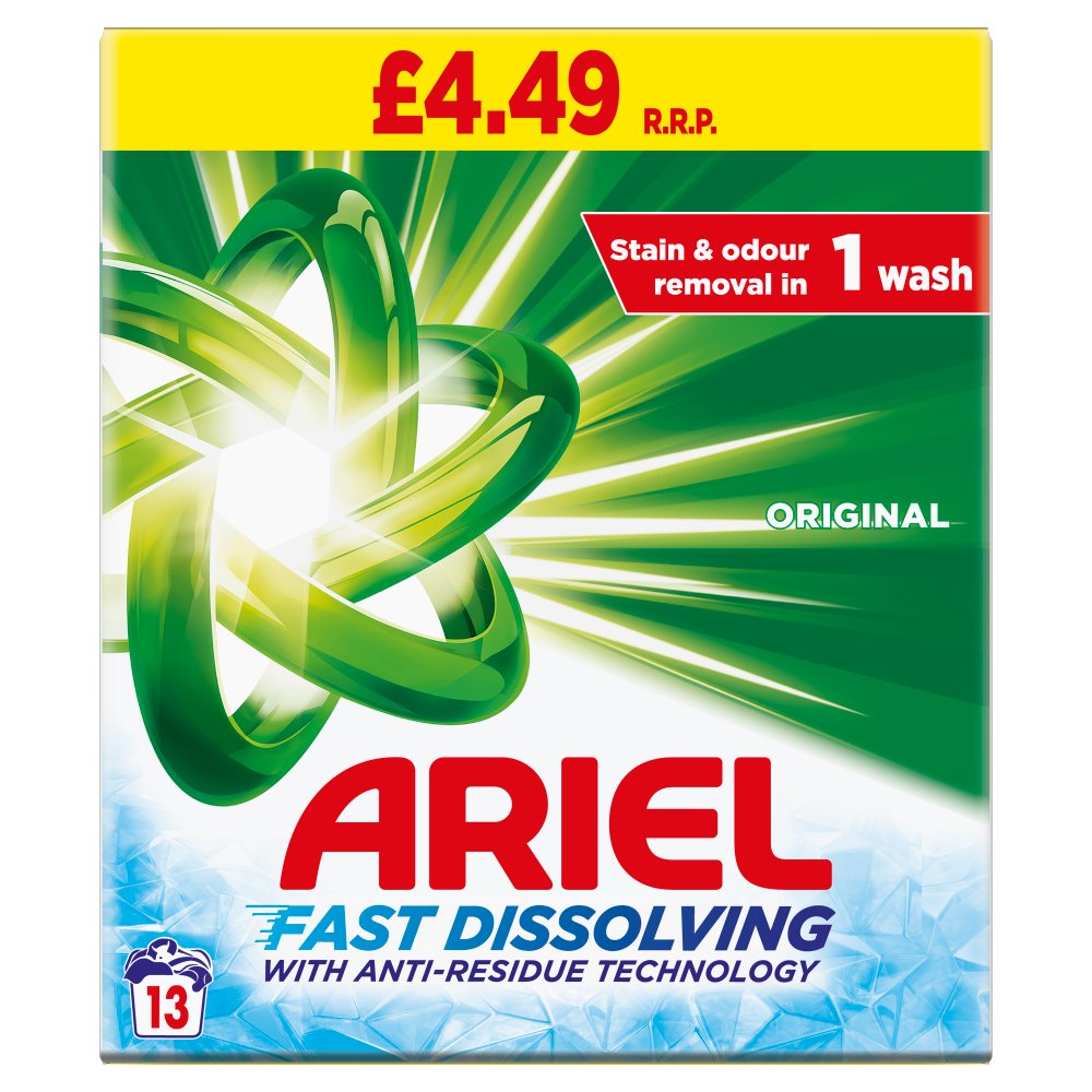 Ariel Washing Powder Original 715g, 13 Washes