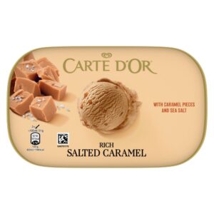 Carte D'or Ice Cream Tub Rich Salted Caramel 900 ml