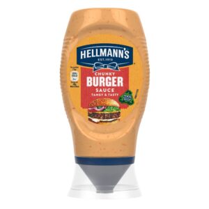 Hellmann's Condiment Chunky Burger Sauce 250 ml