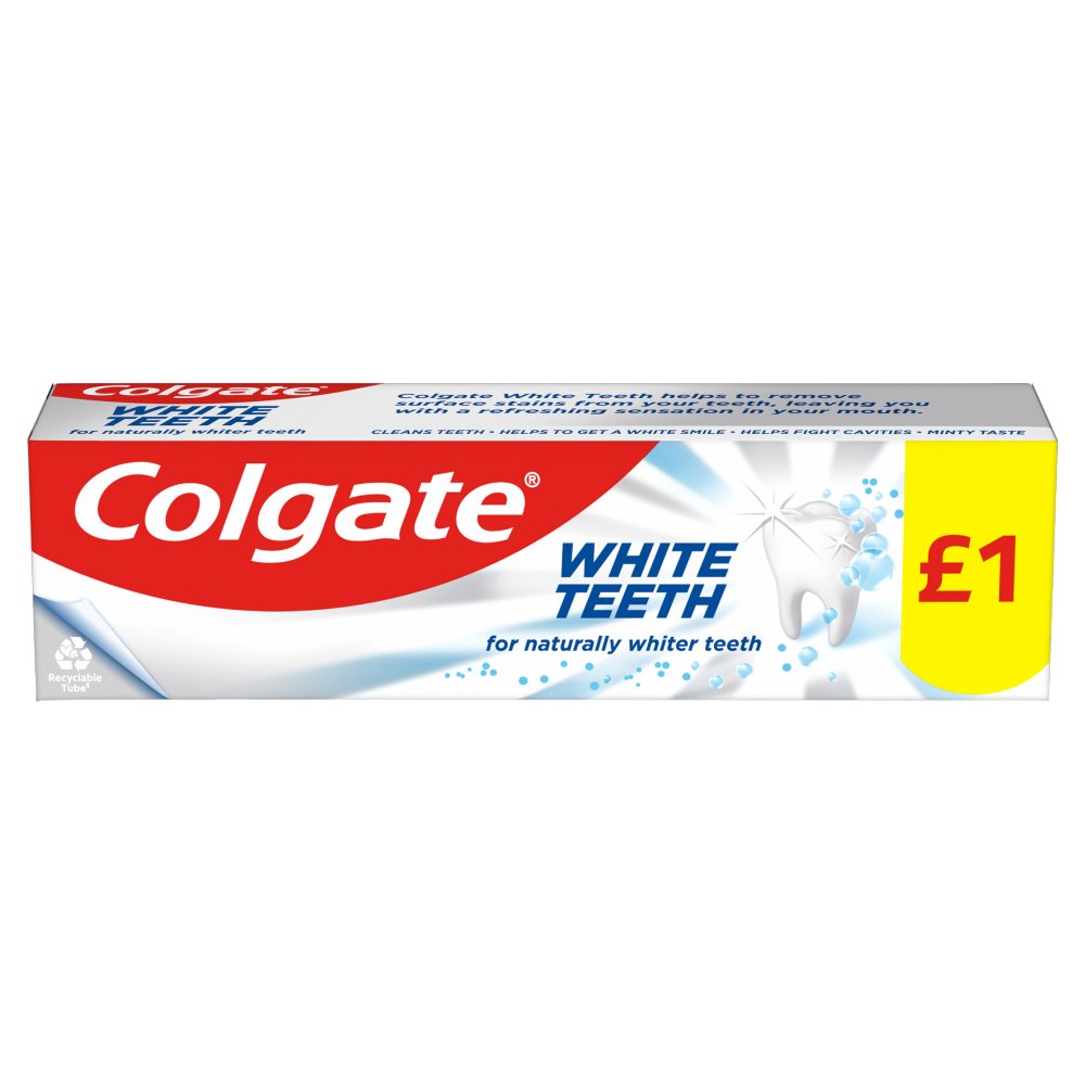 Colgate White Teeth Whitening Toothpaste 75ml