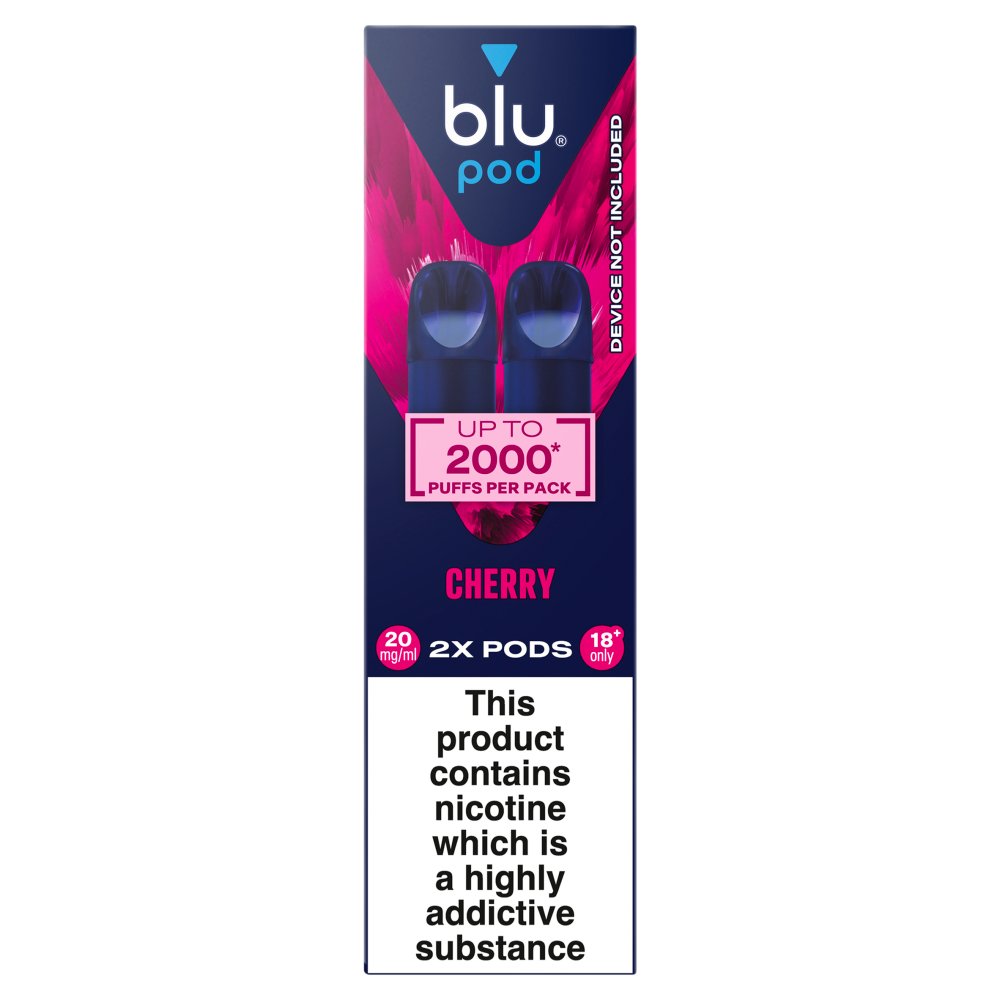 blu pod Cherry Vape Pods 20mg/ml