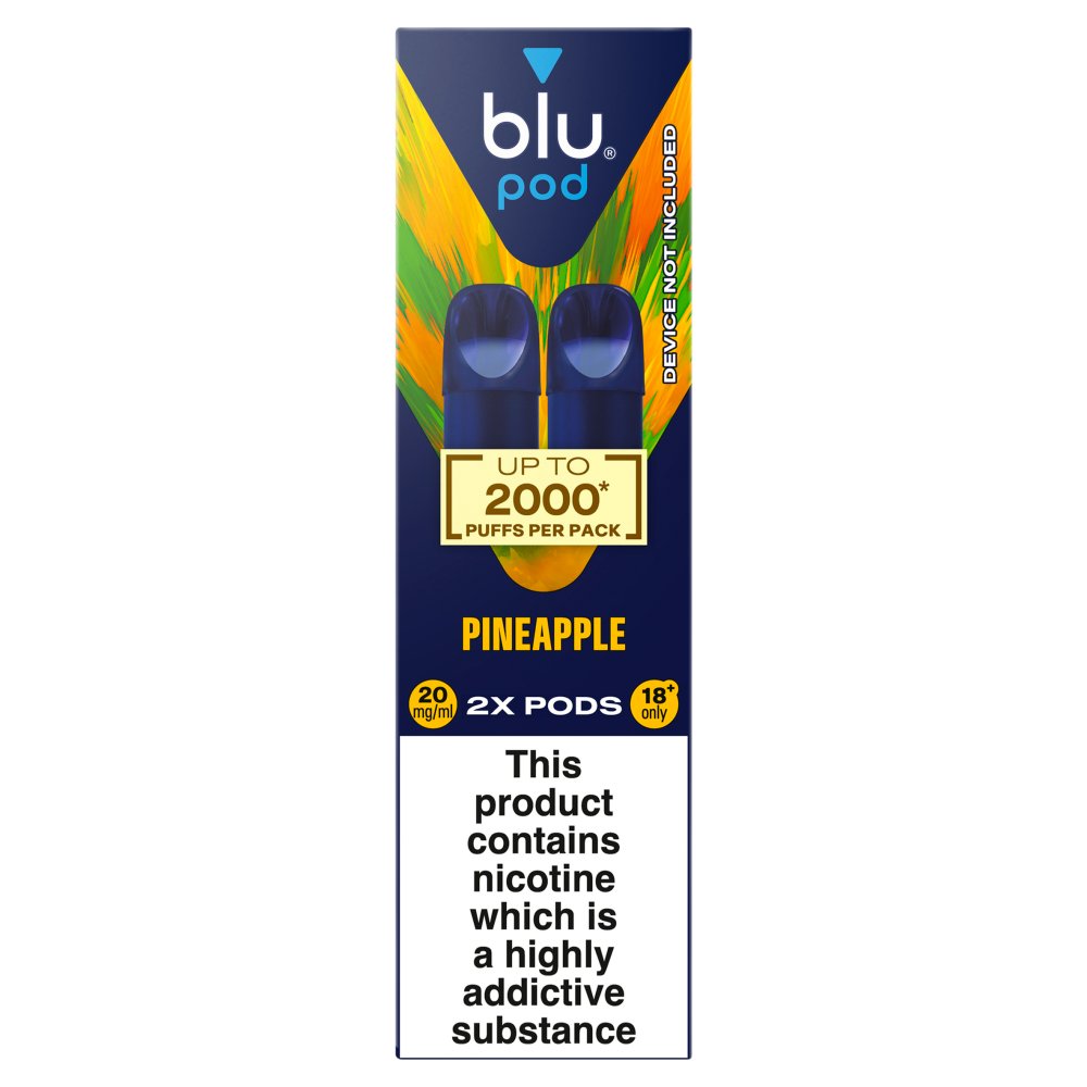 blu pod Pineapple Vape Pods 20mg/ml