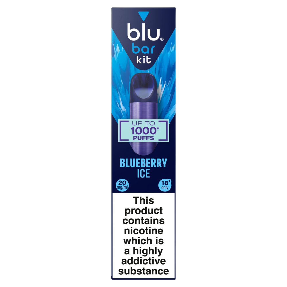 blu bar kit Blueberry Ice Vape Device 20mg/ml