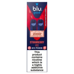 blu pod Strawberry Ice Vape Pods 20mg/ml