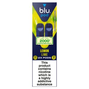 blu pod Lemon Lime Vape Pods 20mg/ml