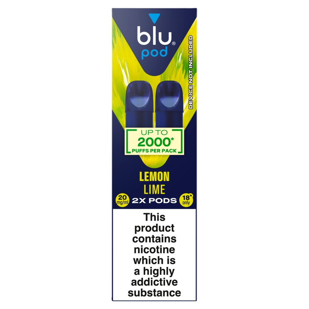 blu pod Lemon Lime Vape Pods 20mg/ml