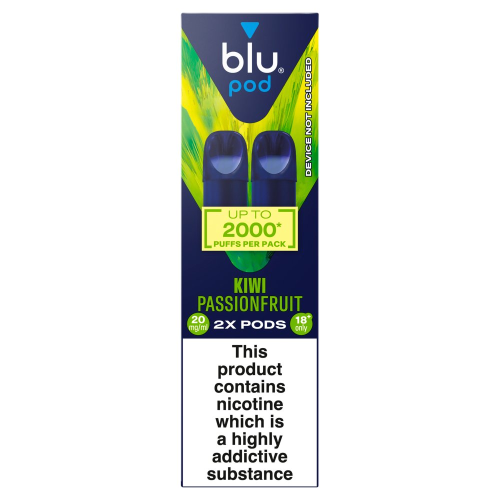 blu pod Kiwi Passionfruit Vape Pods 20mg/ml