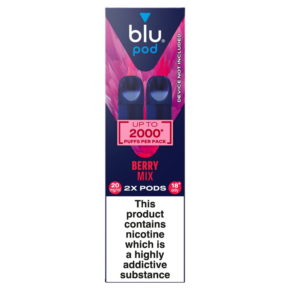 blu pod Berry Mix Vape Pods 20mg/ml
