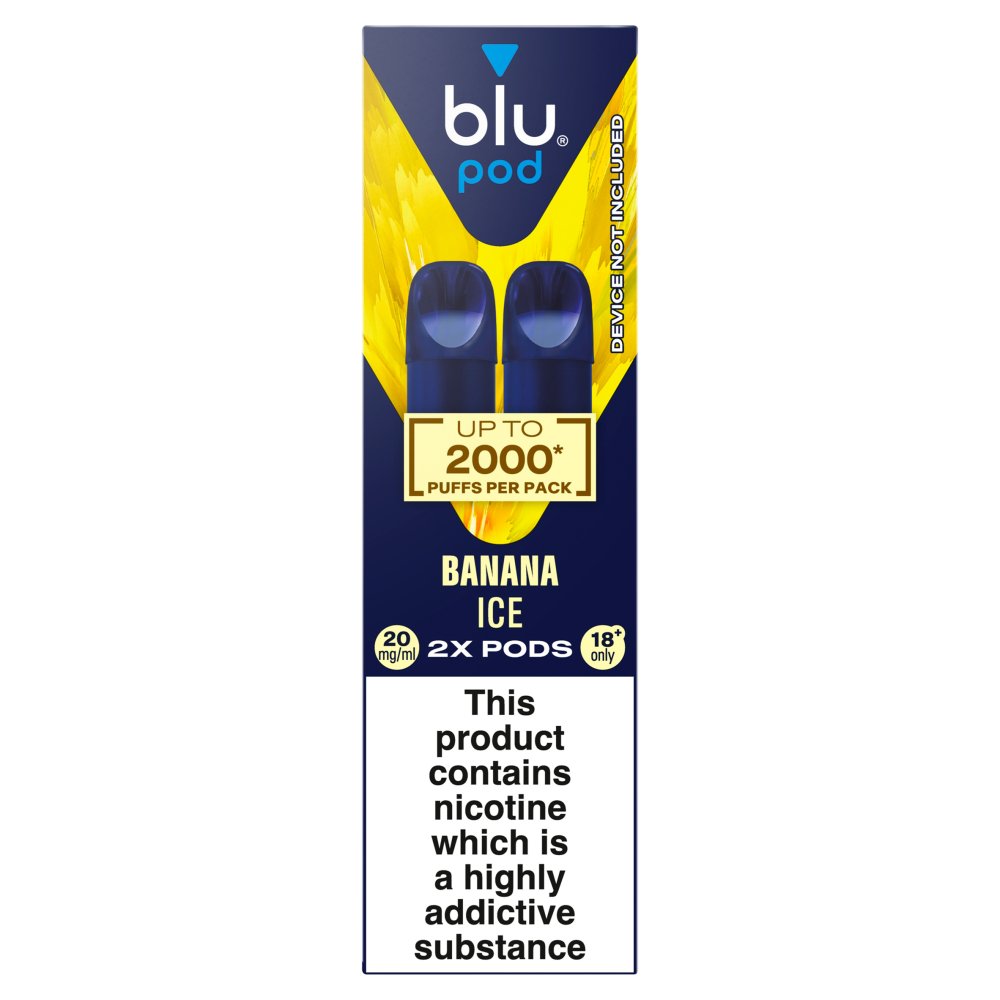 blu pod Banana Ice Vape Pods 20mg/ml