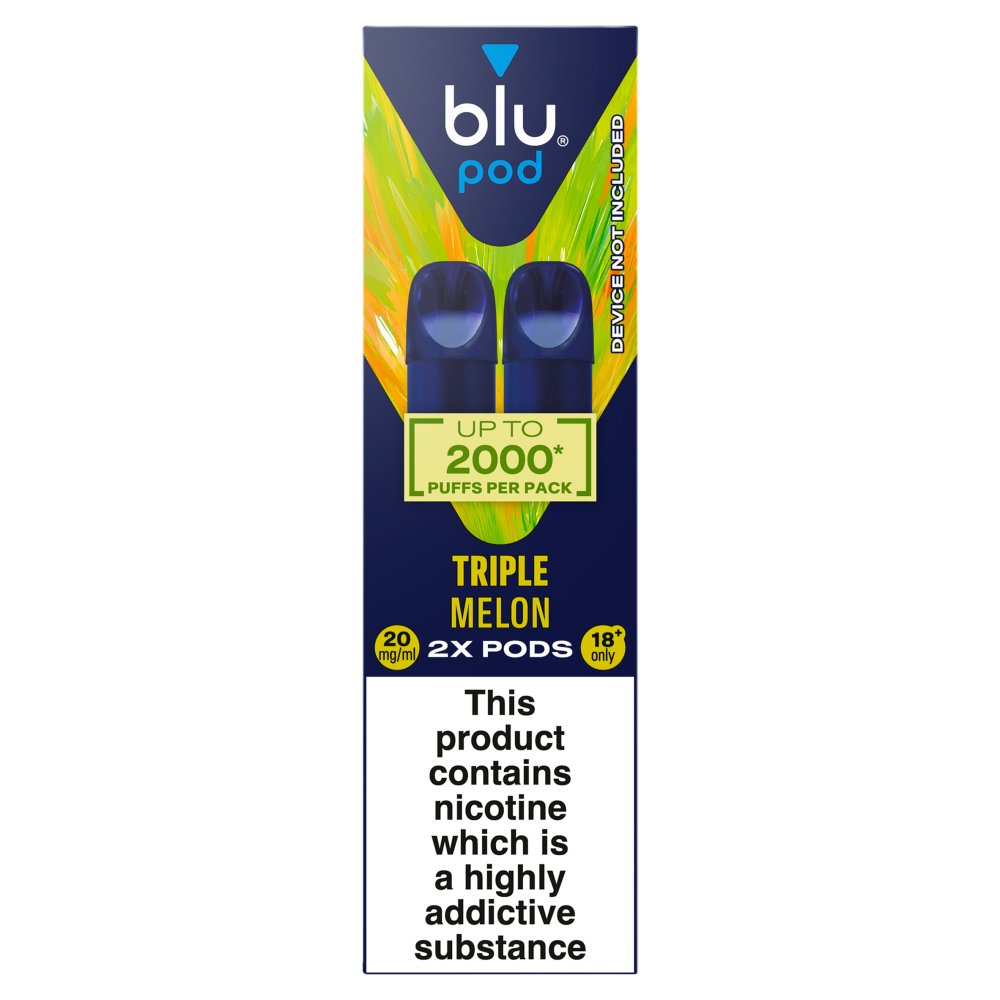 blu pod Triple Melon Vape Pods 20mg/ml