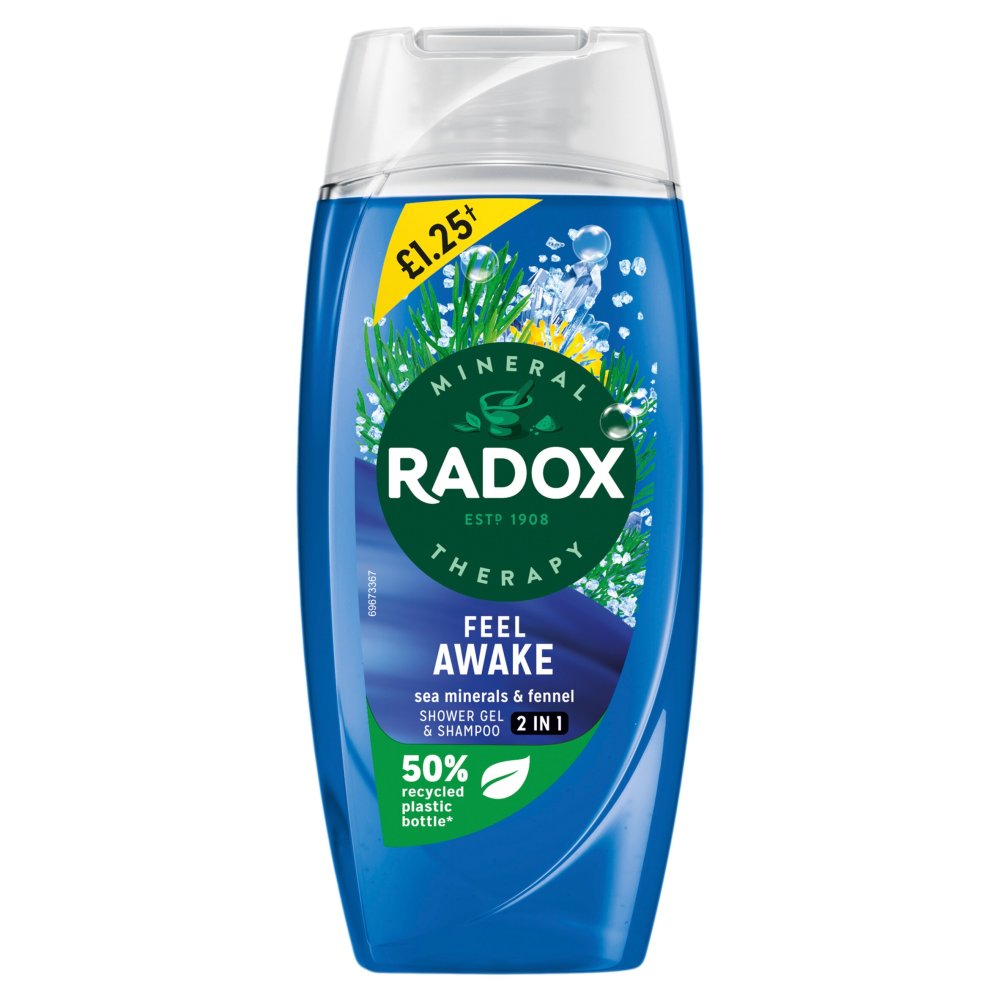 Radox Mineral Therapy Body Wash Feel Awake 225 ml
