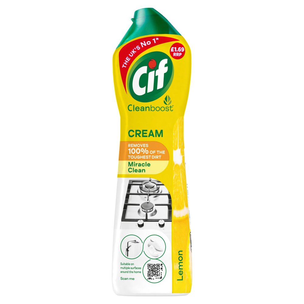 Cif Cream Cleaner Lemon 500 ml
