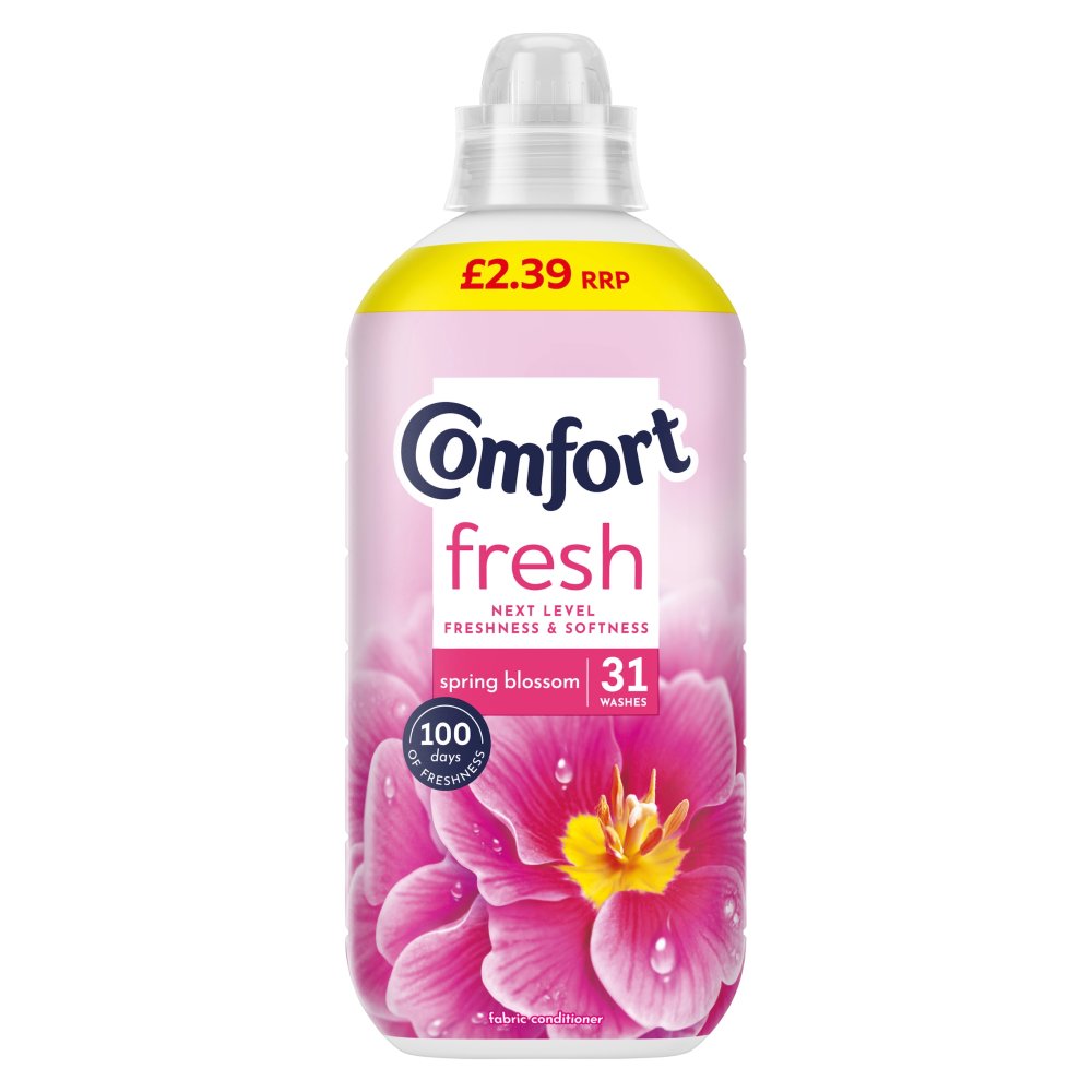 Comfort Fresh Fabric Conditioner Spring Blossom 31 washes (930 ml)