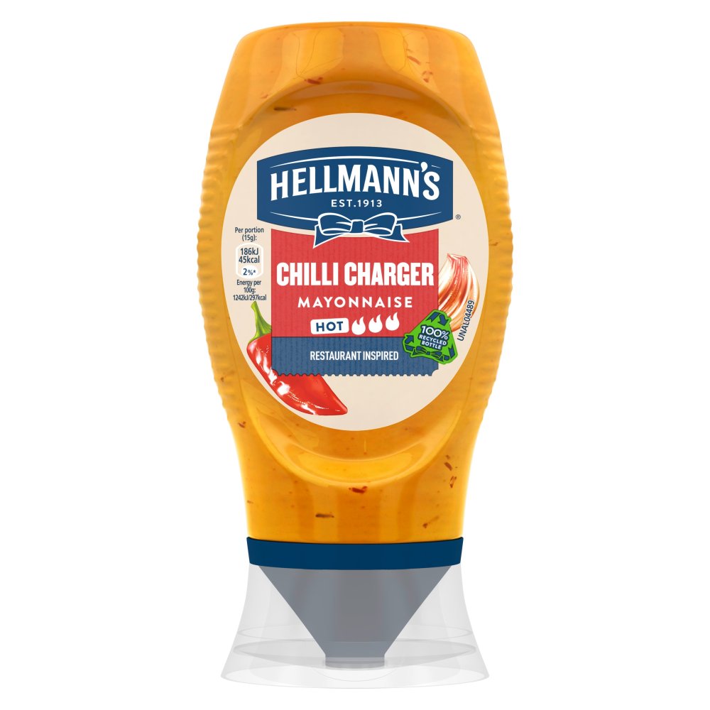 Hellmann's Condiment Chilli Charger Mayonnaise 250 ml