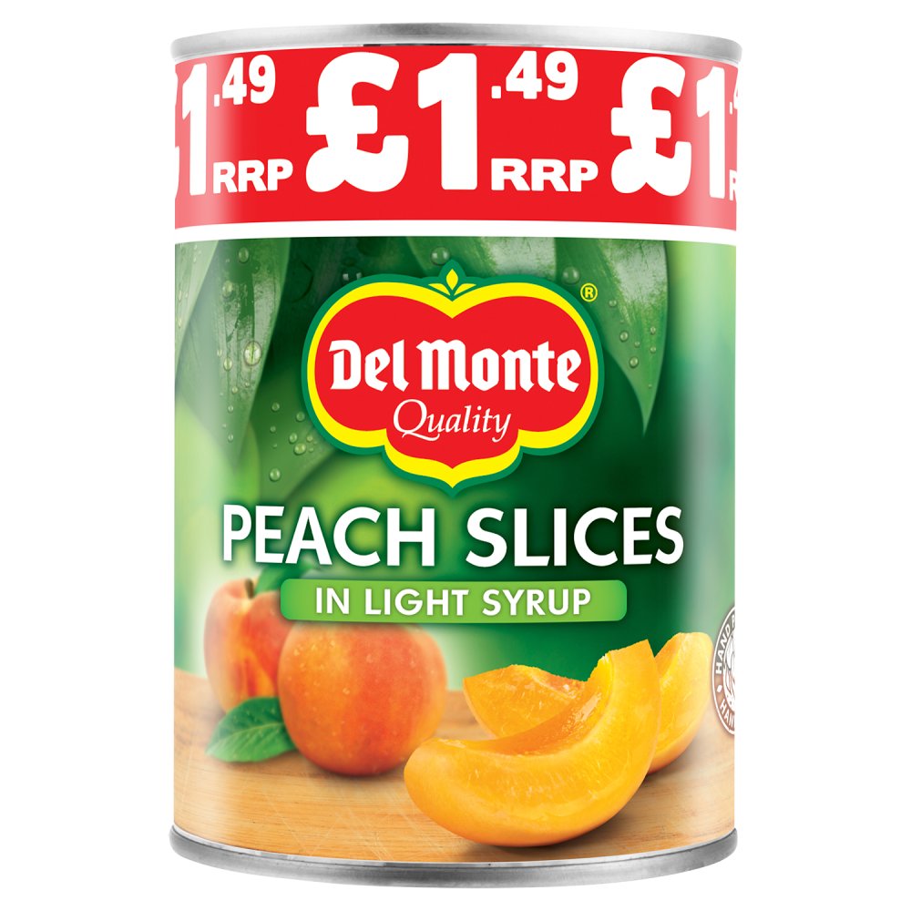 Del Monte Quality Peach Slices in Light Syrup 420g