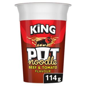 Pot Noodle King Pot Noodle Beef & Tomato 114 g
