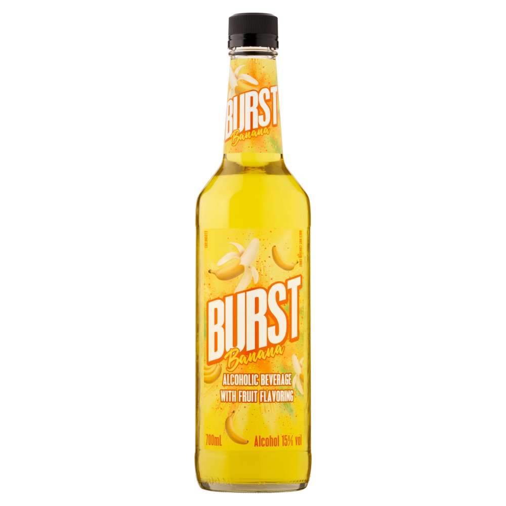 Burst Banana Alcoholic Beverage with Fruit Flavoring 700ml