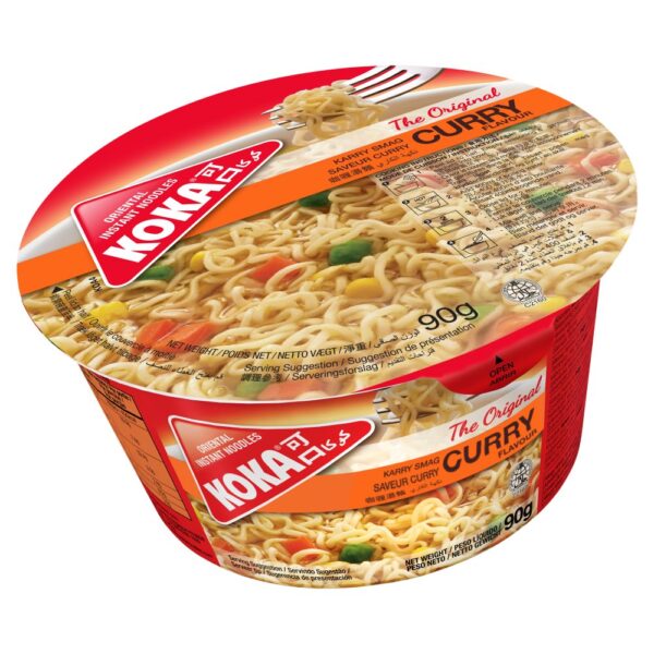 Koka Curry Flavour Oriental Instant Noodles 90g