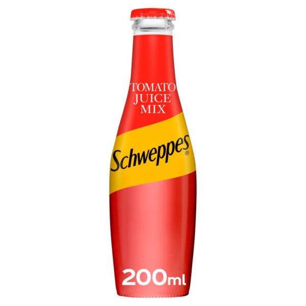 Schweppes Tomato Juice Mix 200ml Bottle
