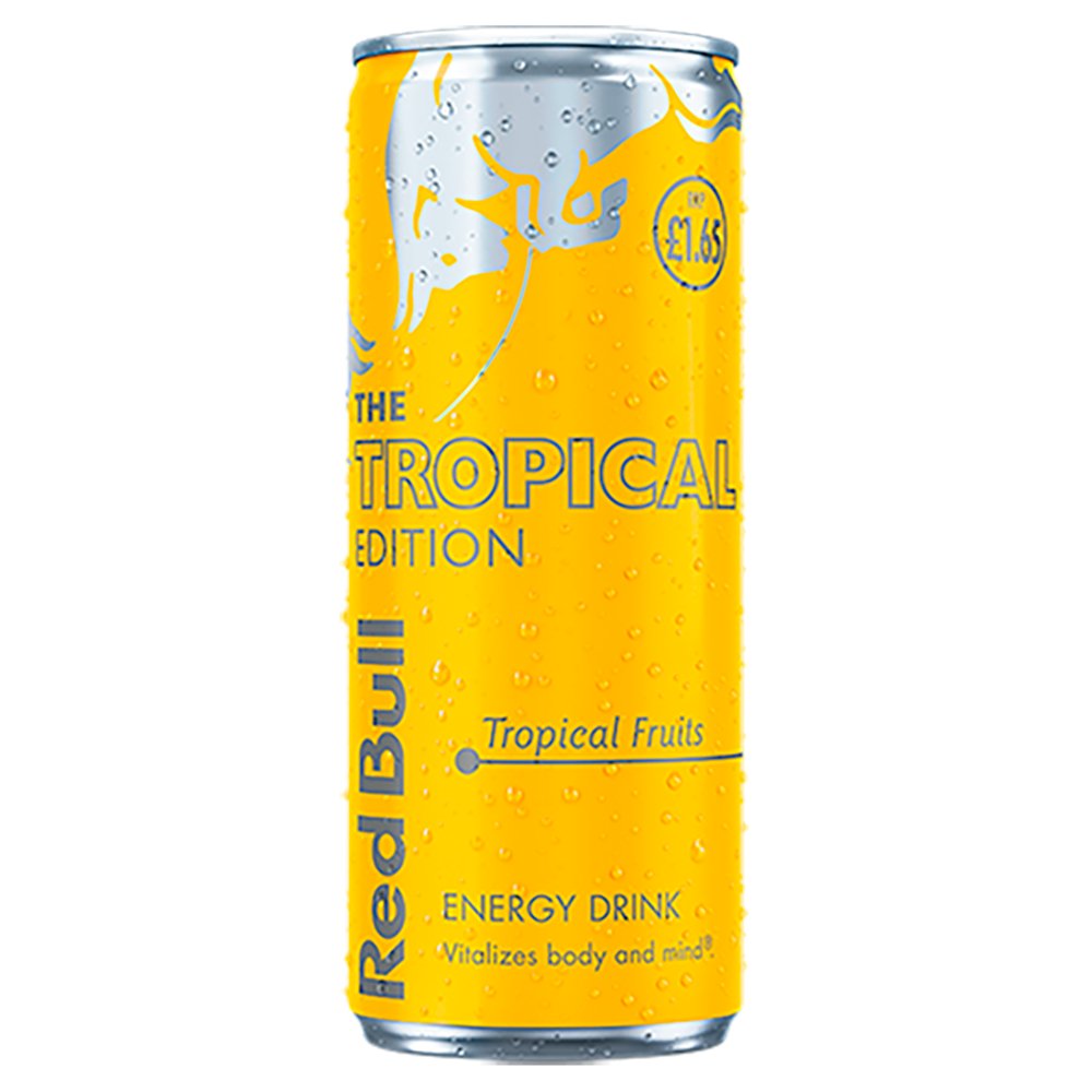 Red Bull Energy Drink Tropical Edition 250ml PM 1.65
