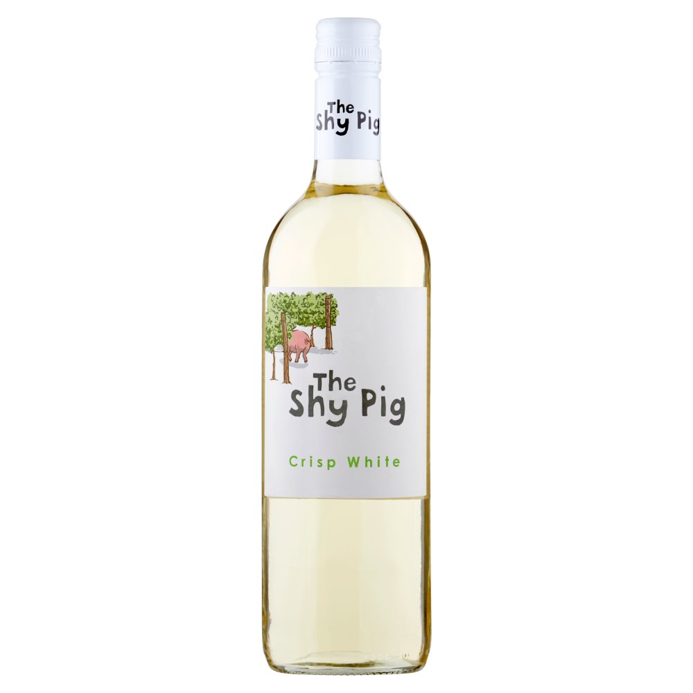 The Shy Pig Crisp White Australian Wine 75cl