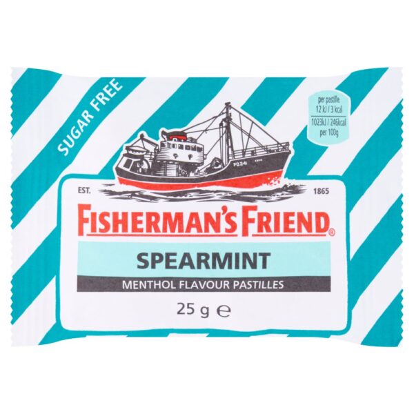 Fisherman's Friend Sugar Free Spearmint Menthol Flavour Pastilles 25g