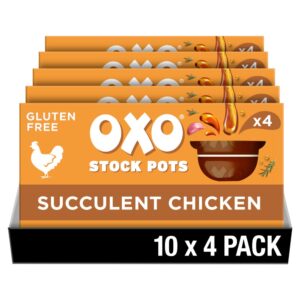 OXO Chicken Stock Pots 4 x 20g