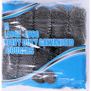 Preema 10 Heavy Duty Galvanised Scourers Large (W-60)