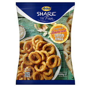 Aviko Battered Onion Rings 1000g